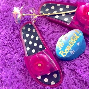 💓♠️ KATE SPADE JELLY SLIDES ♠️💓
